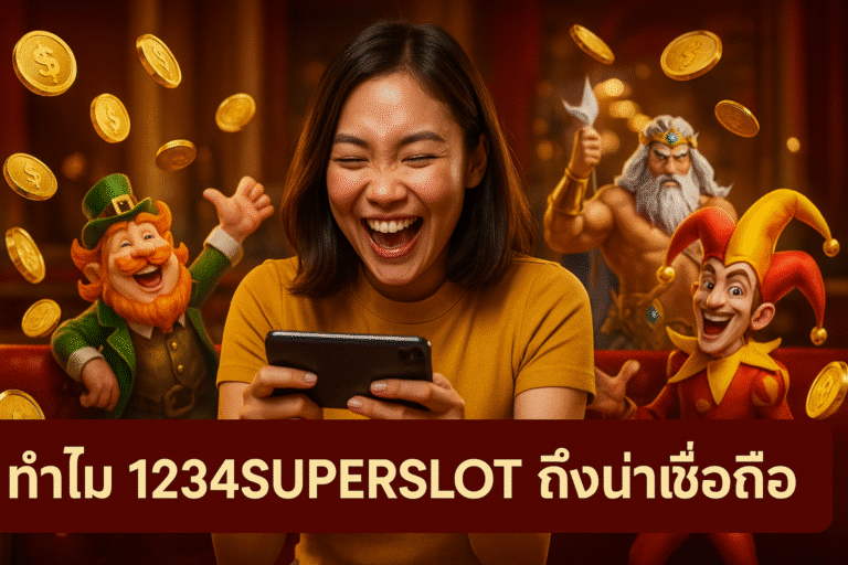 ทำไม 1234SUPERSLOT ถึงน่าเชื่อถือ