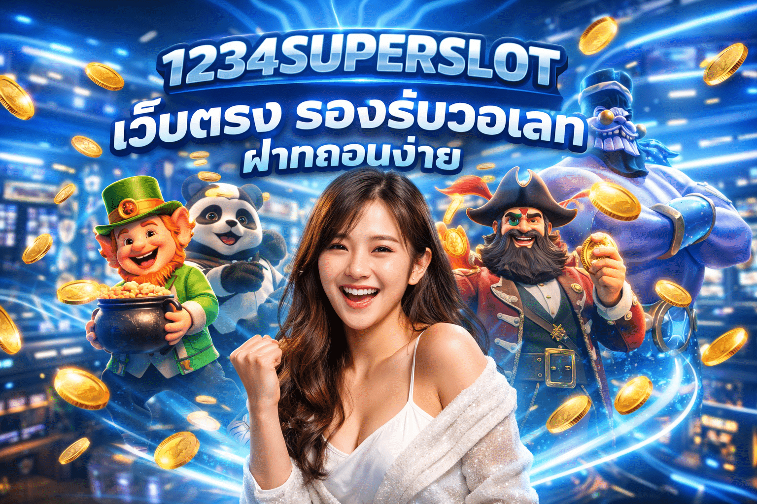 1234SUPERSLOT เว็บตรง รองรับวอเลท ฝากถอนง่าย