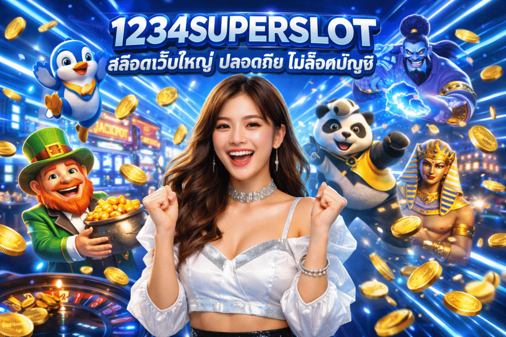 1234SUPERSLOT สล็อตเว็บใหญ่ ปลอดภัย ไม่ล็อคบัญชี