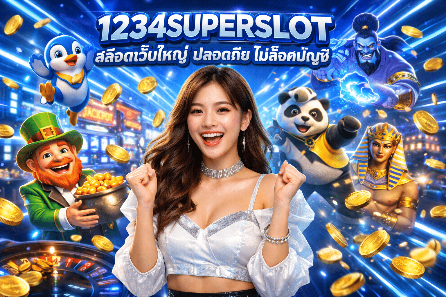 1234SUPERSLOT สล็อตเว็บใหญ่ ปลอดภัย ไม่ล็อคบัญชี