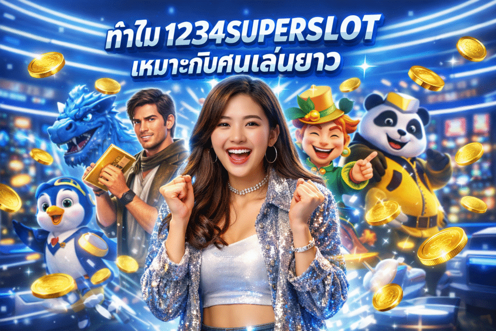 ทำไม 1234SUPERSLOT เหมาะกับคนเล่นยาว